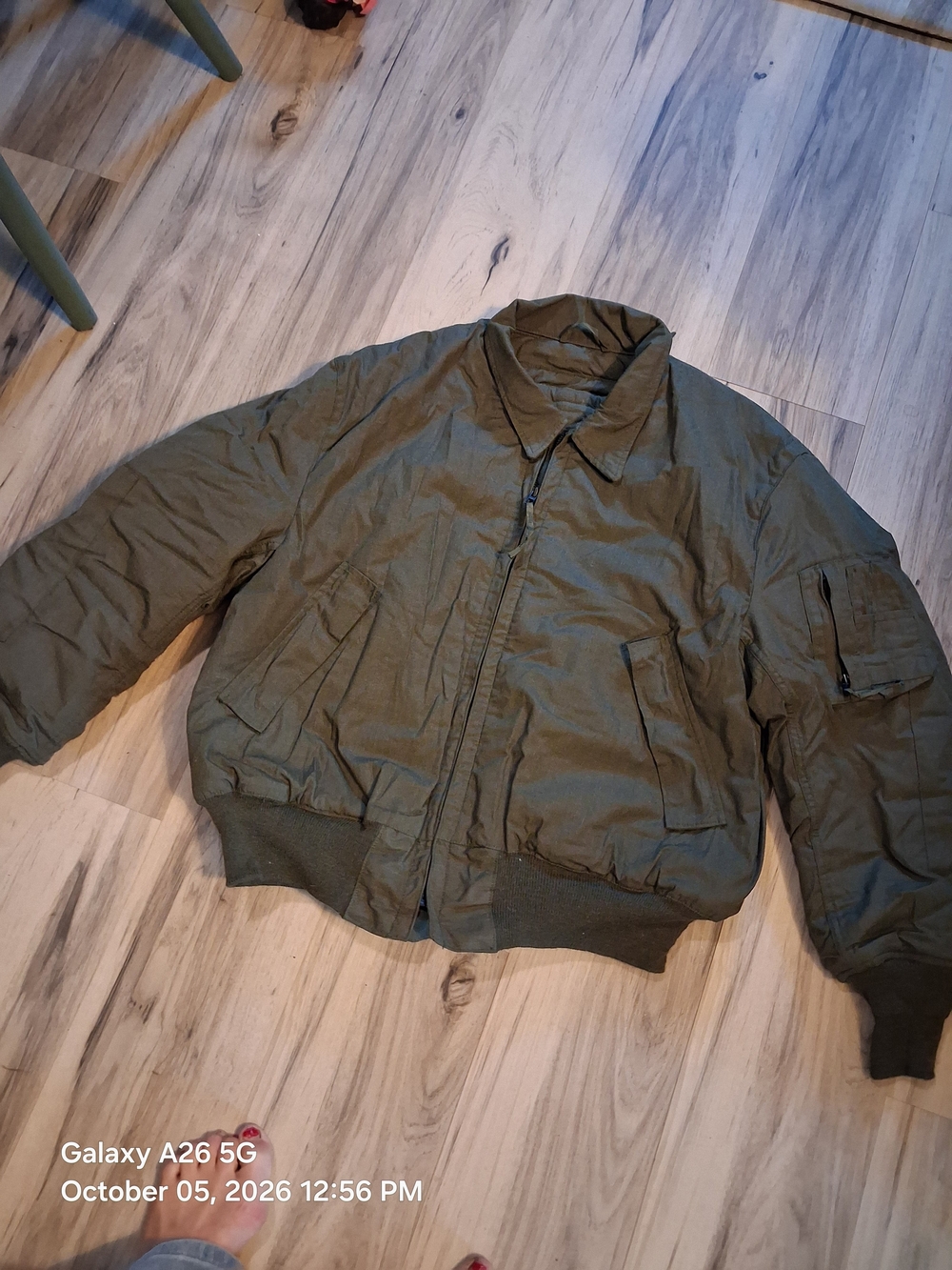 Vintage USGI CVC Cold Weather Light Temp Resistant Tanker Jacket 2003 Med